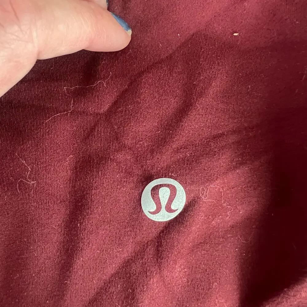 LULULEMON Women's Wunder Train High-Rise Tight 28" In Red Merlot - Picture 7 of 8